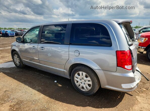 2C4RDGBG8HR856274 2017 DODGE GRAND Silver Tył lewy