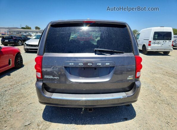 2C4RDGCG0HR581045 2017 DODGE GRAND Gray უკანა ხედი