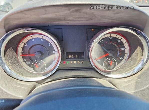 2C4RDGCG0HR581045 2017 DODGE GRAND Gray ხელსაწყოთა პანელის ხედი