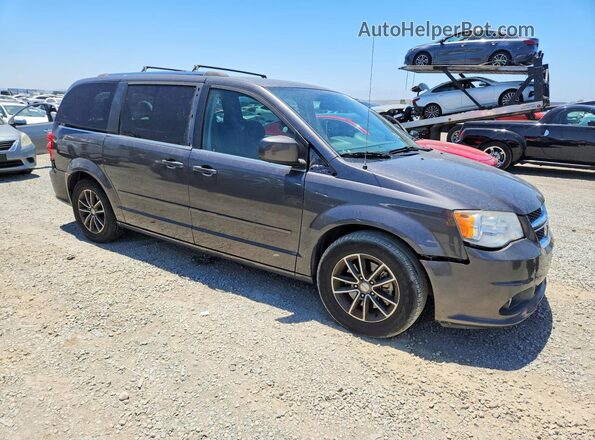 2C4RDGCG0HR581045 2017 DODGE GRAND Gray წინა მარჯვენა