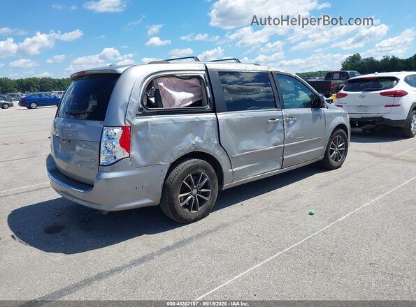 2C4RDGCG0HR732109 2017 DODGE GRAND CARAVAN Silver Հետևի աջ