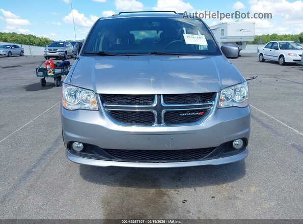 2C4RDGCG0HR732109 2017 DODGE GRAND CARAVAN Silver Սարքավորումների վահանակի տեսք