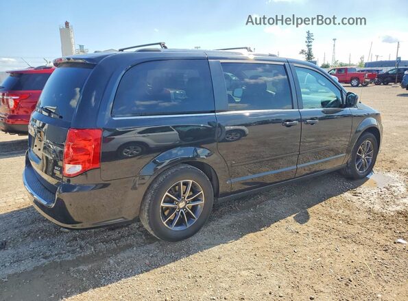 2C4RDGCG0HR766941 2017 DODGE GRAND Black უკანა მარჯვენა