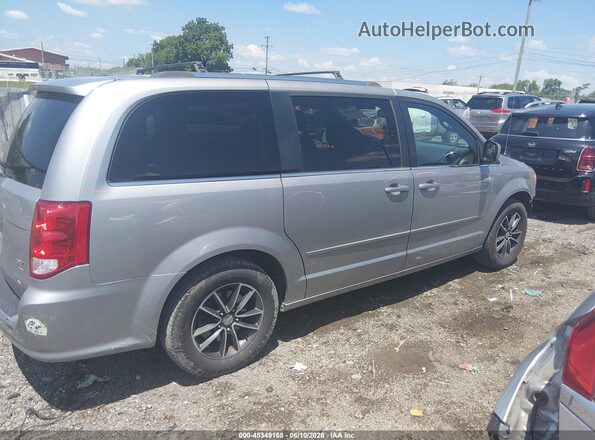 2C4RDGCG0HR772447 2017 DODGE GRAND CARAVAN Серебряный 