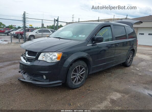 2C4RDGCG0HR773470 2017 DODGE GRAND CARAVAN Black Front left