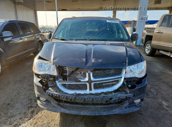 2C4RDGCG0JR266557 2018 DODGE GRAND Черный Вид спереди