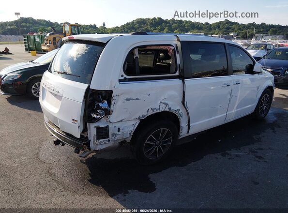 2C4RDGCG0JR342682 2018 DODGE GRAND CARAVAN Белый Задняя правая четверть