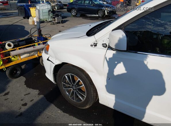 2C4RDGCG0JR342682 2018 DODGE GRAND CARAVAN Белый 