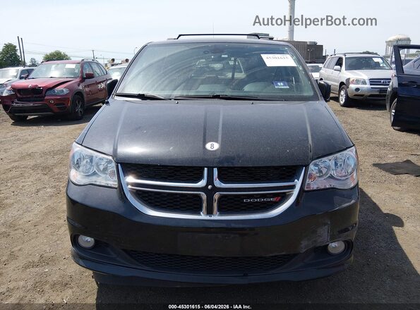 2C4RDGCG0KR775114 2019 DODGE GRAND CARAVAN Black Вид щитка приладів