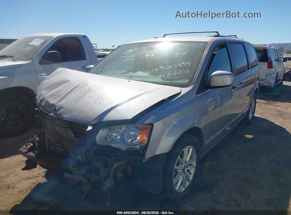 2C4RDGCG0LR201369 2020 DODGE GRAND CARAVAN Silver Front left