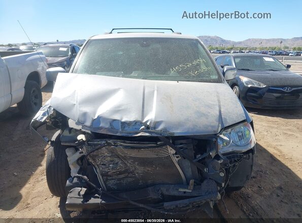 2C4RDGCG0LR201369 2020 DODGE GRAND CARAVAN Silver Front view