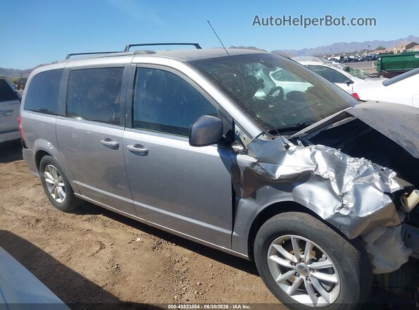 2C4RDGCG0LR201369 2020 DODGE GRAND CARAVAN Silver Rear interior view
