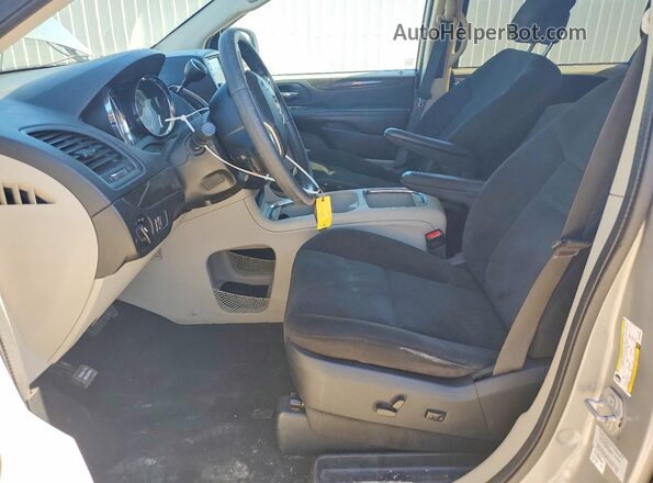 2C4RDGCG1GR146789 2016 DODGE GRAND Silver Vista interior delantera
