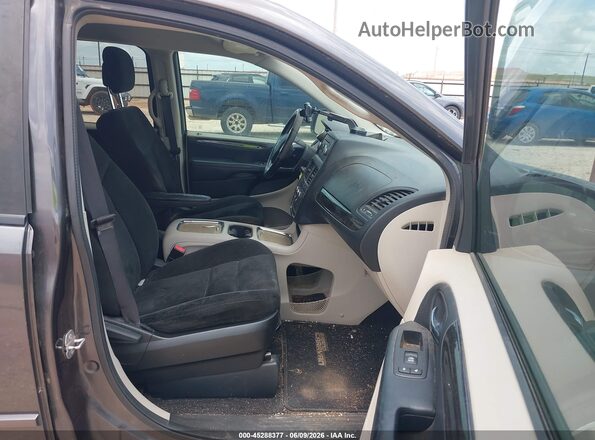 2C4RDGCG1GR183633 2016 DODGE GRAND CARAVAN Серый Вид салона спереди