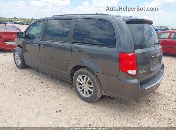 2C4RDGCG1GR183633 2016 DODGE GRAND CARAVAN Серый Задняя левая четверть