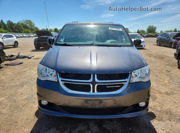 2C4RDGCG1HR651104 2017 DODGE GRAND Gray Widok z przodu