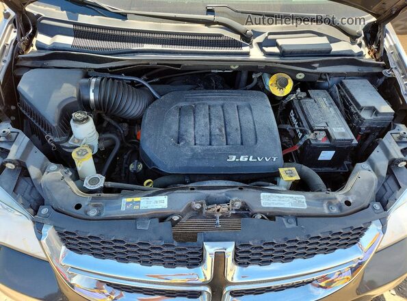 2C4RDGCG1HR651104 2017 DODGE GRAND Gray Widok wnętrza z tyłu