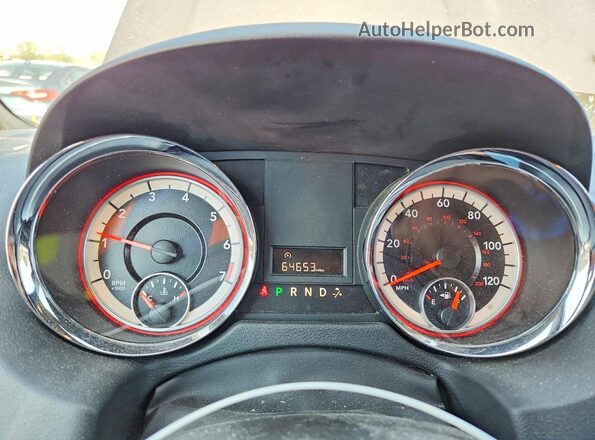 2C4RDGCG1HR651104 2017 DODGE GRAND Gray Widok zestawu wskaźników