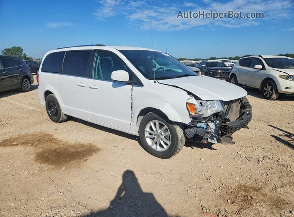 2C4RDGCG1JR240467 2018 DODGE GRAND White წინა მარჯვენა