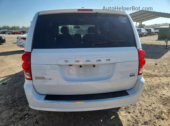 2C4RDGCG1JR240467 2018 DODGE GRAND White უკანა ხედი