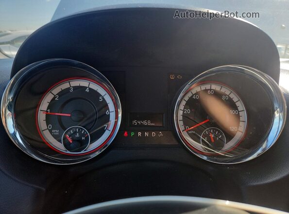 2C4RDGCG1JR240467 2018 DODGE GRAND White ხელსაწყოთა პანელის ხედი