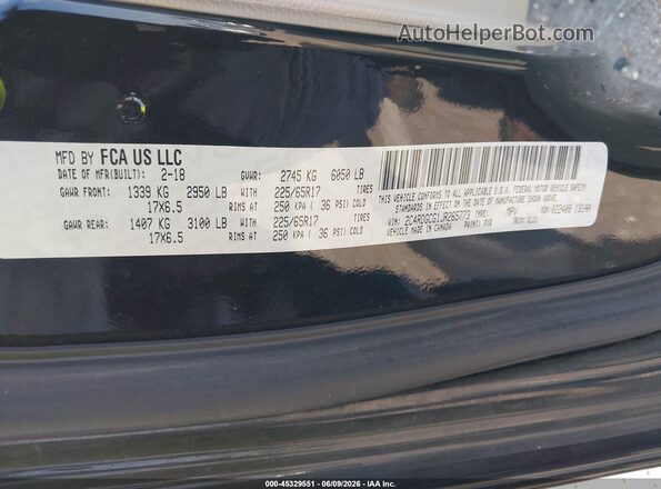2C4RDGCG1JR265773 2018 DODGE GRAND CARAVAN Black 