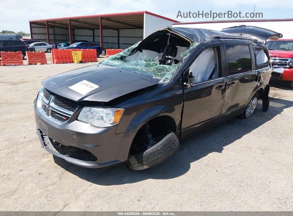 2C4RDGCG1LR180189 2020 DODGE GRAND CARAVAN Gray Vista tres cuartos delantera izquierda