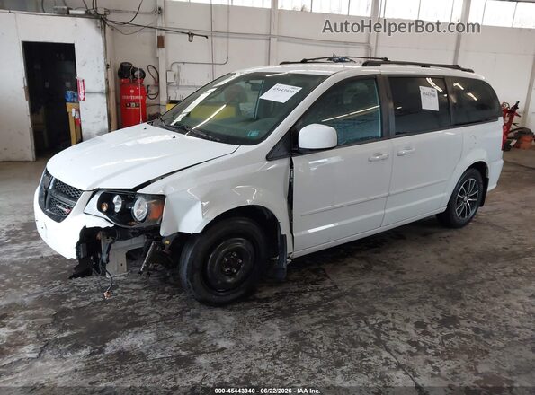 2C4RDGCG2GR137146 2016 DODGE GRAND CARAVAN White Front left
