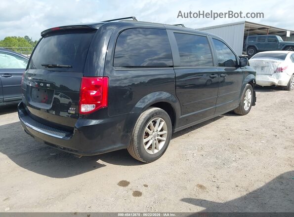 2C4RDGCG2GR273437 2016 DODGE GRAND CARAVAN Black Tył prawy