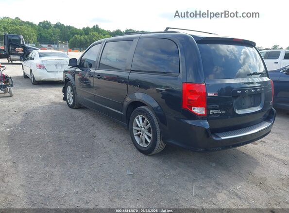 2C4RDGCG2GR273437 2016 DODGE GRAND CARAVAN Black Tył lewy