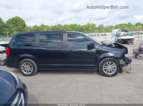 2C4RDGCG2GR273437 2016 DODGE GRAND CARAVAN Black Widok wnętrza 360 stopni