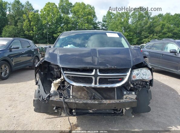 2C4RDGCG2GR273437 2016 DODGE GRAND CARAVAN Black Widok wnętrza z tyłu