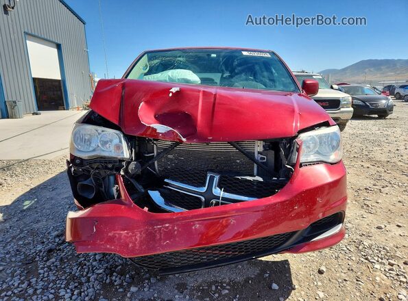 2C4RDGCG2GR312091 2016 DODGE GRAND Burgundy წინა ხედი