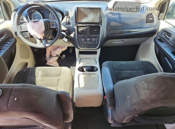 2C4RDGCG2GR312091 2016 DODGE GRAND Burgundy წინა პანელის ხედი
