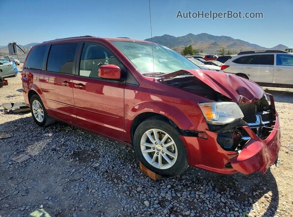 2C4RDGCG2GR312091 2016 DODGE GRAND Burgundy წინა მარჯვენა