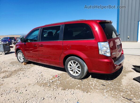 2C4RDGCG2GR312091 2016 DODGE GRAND Burgundy უკანა მარცხენა