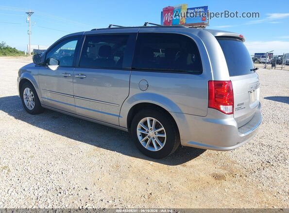 2C4RDGCG2GR328209 2016 DODGE GRAND CARAVAN Silver Rear left