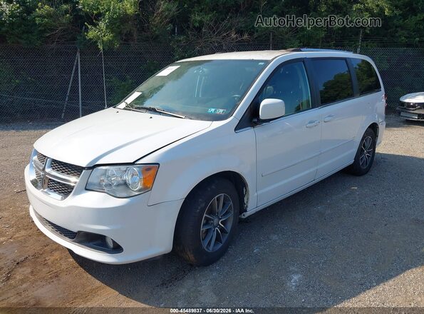 2C4RDGCG2GR350985 2016 DODGE GRAND CARAVAN White Front left