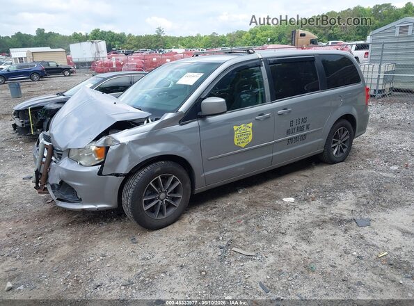 2C4RDGCG2HR600131 2017 DODGE GRAND CARAVAN Серый Передняя левая четверть
