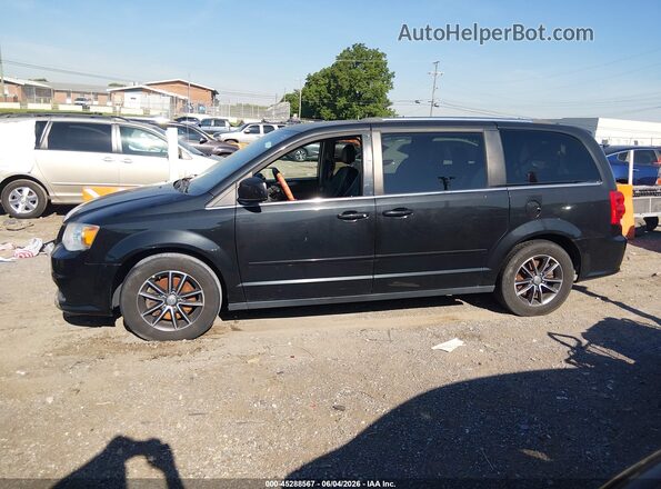 2C4RDGCG2HR604776 2017 DODGE GRAND CARAVAN Black Widok wnętrza 360 stopni