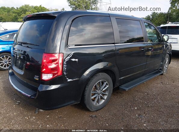 2C4RDGCG2HR664413 2017 DODGE GRAND CARAVAN Black Հետևի աջ