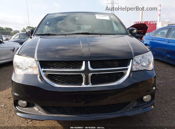 2C4RDGCG2HR664413 2017 DODGE GRAND CARAVAN Black Սարքավորումների վահանակի տեսք