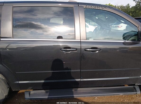 2C4RDGCG2HR664413 2017 DODGE GRAND CARAVAN Black Սալոնի հետևի տեսք