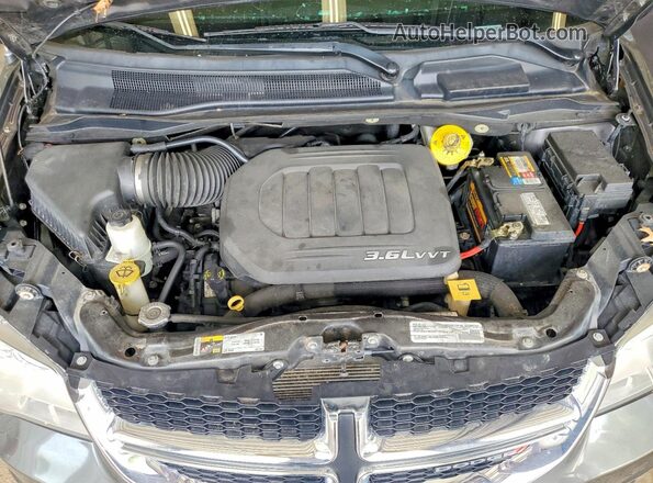 2C4RDGCG2HR692888 2017 DODGE GRAND Gray Շարժիչի բաժամունքի տեսք