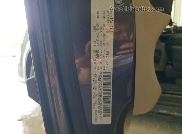 2C4RDGCG2HR692888 2017 DODGE GRAND Gray VIN կոդի պիտակի տեսք