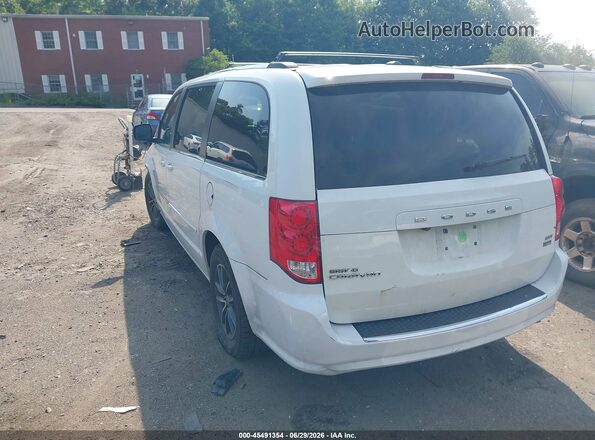 2C4RDGCG2HR699565 2017 DODGE GRAND CARAVAN White უკანა მარცხენა