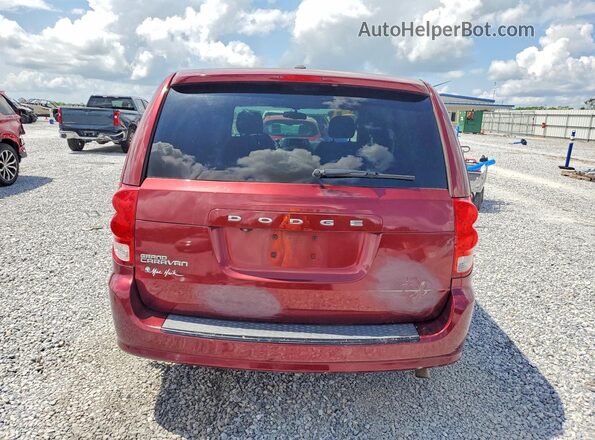 2C4RDGCG2JR136568 2018 DODGE GRAND Red Rear view