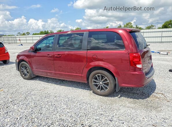 2C4RDGCG2JR136568 2018 DODGE GRAND Red Rear left