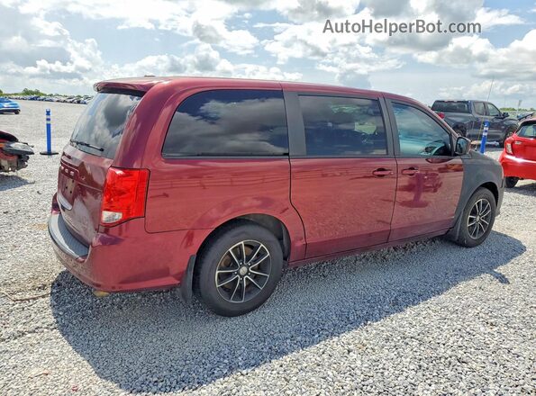 2C4RDGCG2JR136568 2018 DODGE GRAND Red Rear right