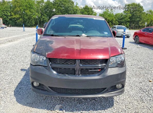 2C4RDGCG2JR136568 2018 DODGE GRAND Red Front view